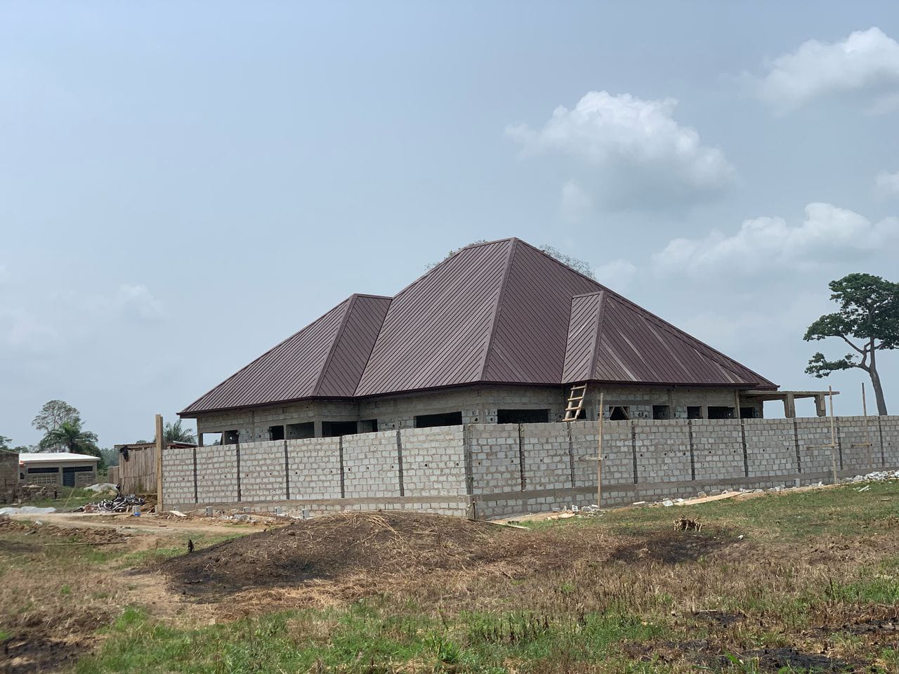 Réalisation de toiture anglaise