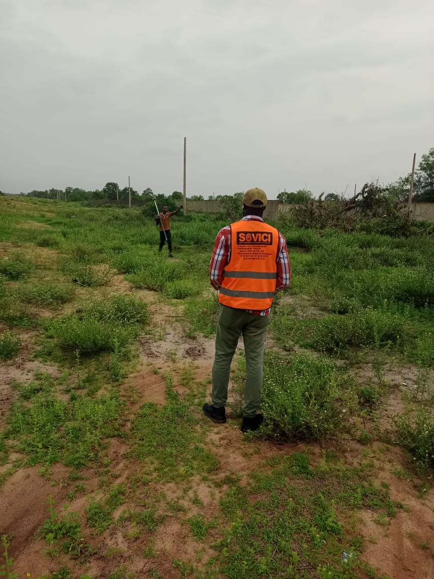 Vente et topographie de parcelle